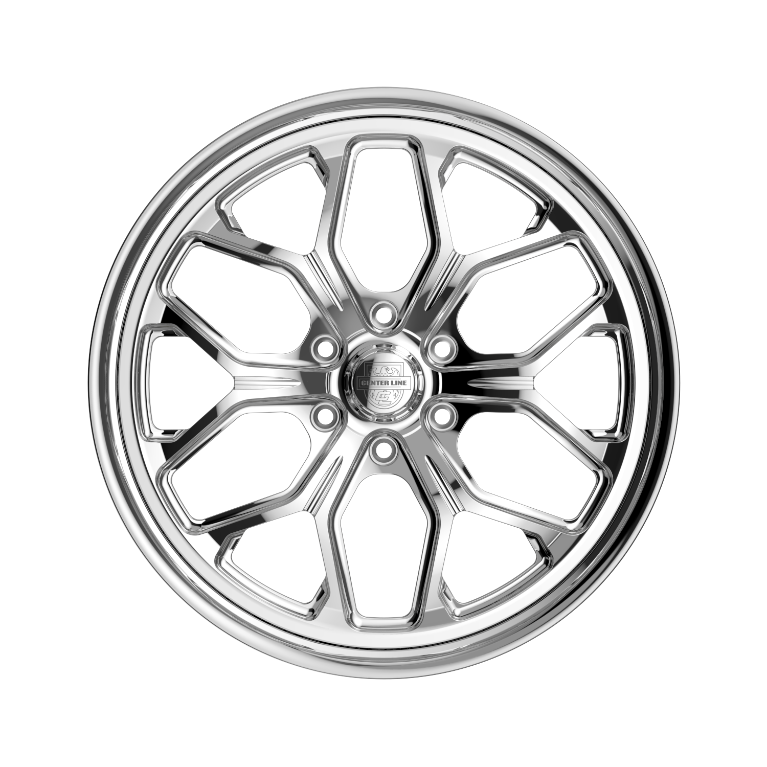 Center Line ST06 Wheels – Polished | 20x10, 20x9, 22x10, 22x9, 24x10, 26x10