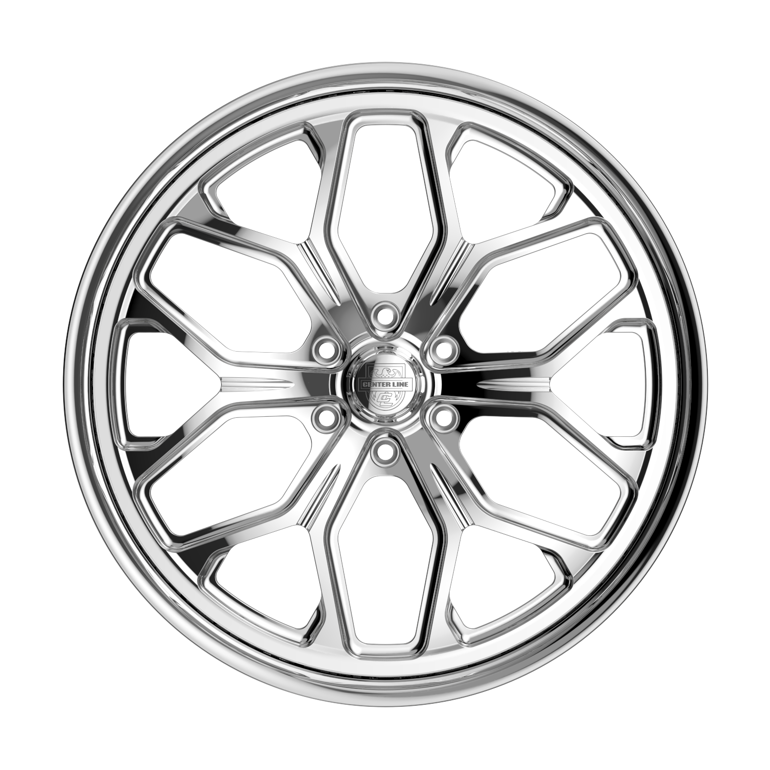 Center Line ST06 Wheels – Polished | 20x10, 20x9, 22x10, 22x9, 24x10, 26x10