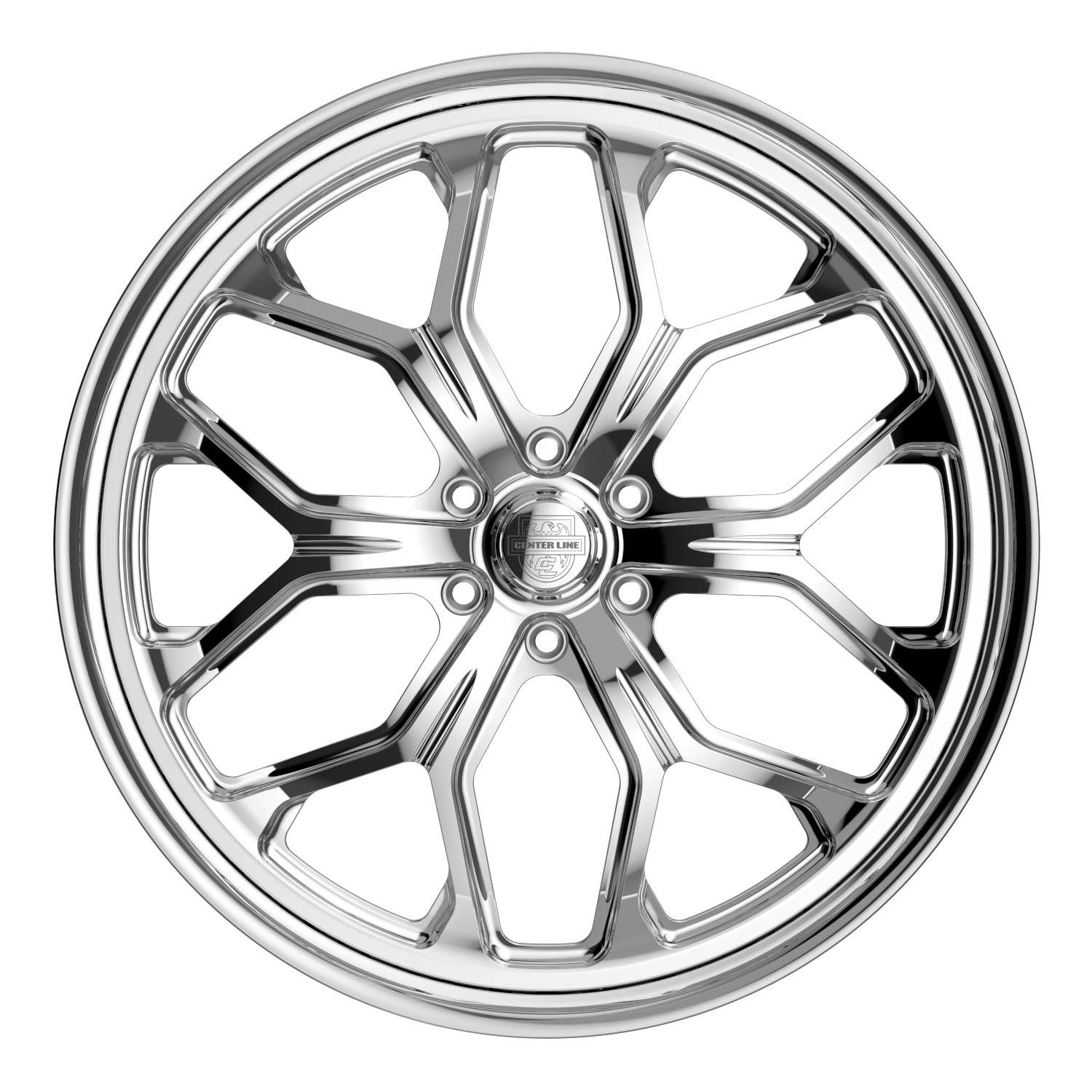 Center Line ST06 Wheels – Polished | 20x10, 20x9, 22x10, 22x9, 24x10, 26x10