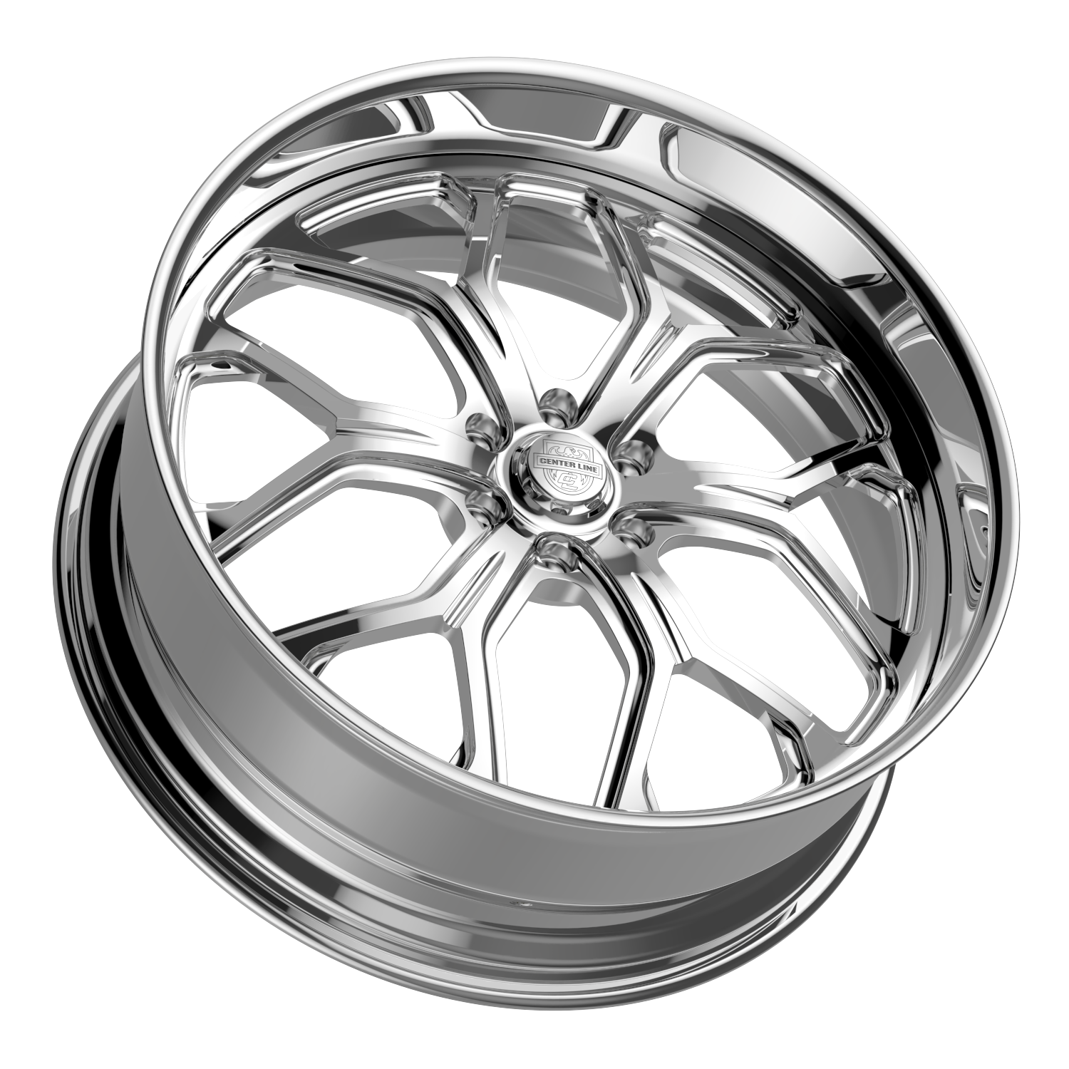 Center Line ST06 Wheels – Polished | 20x10, 20x9, 22x10, 22x9, 24x10, 26x10