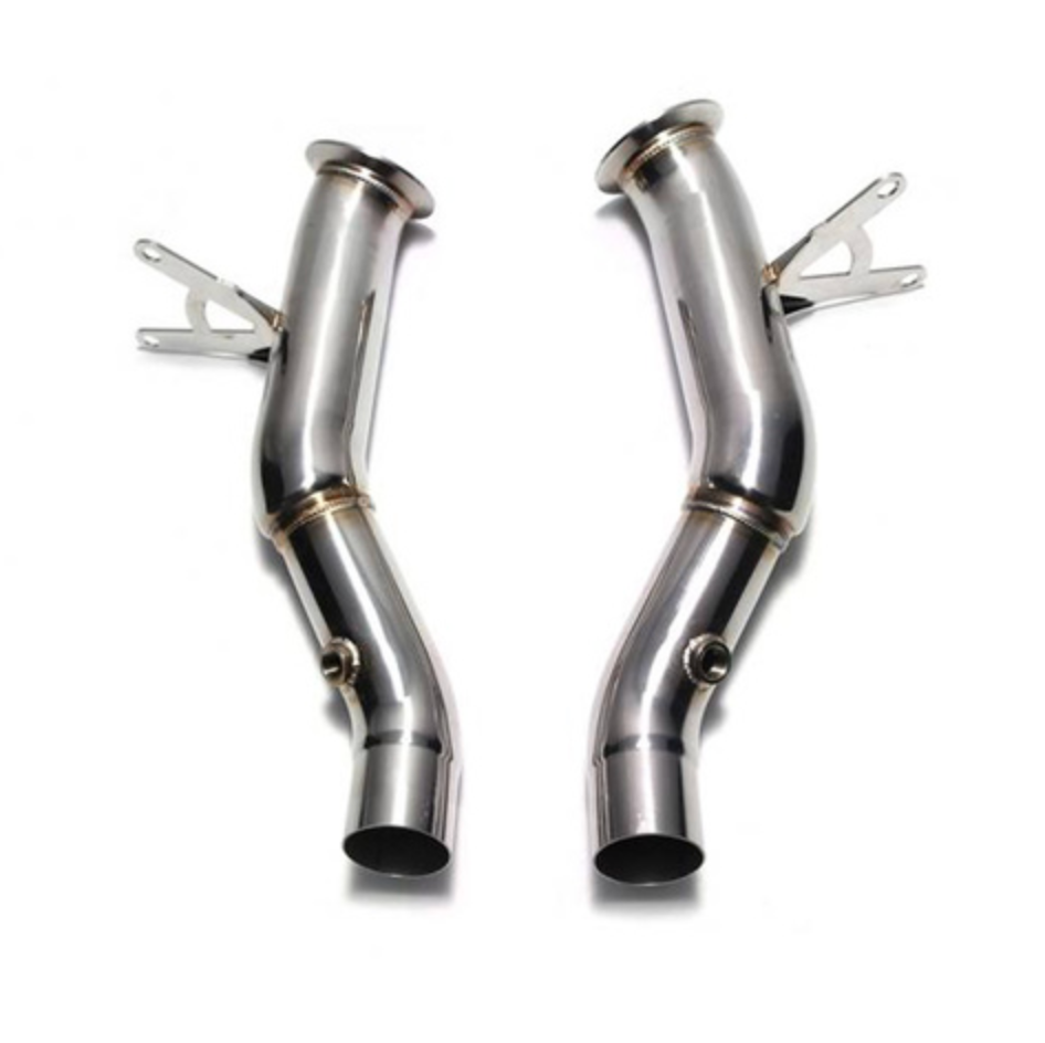 Valvetronic Ferrari 458 Free Flow Race Front Pipes - Legends Auto Parts