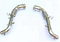Valvetronic Mclaren 540C/570/600LT Free Flow Race Front Pipes - Legends Auto Parts