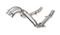 Valvetronic Mercedes W213 E63 AMG Free Flow front pipes - Legends Auto Parts
