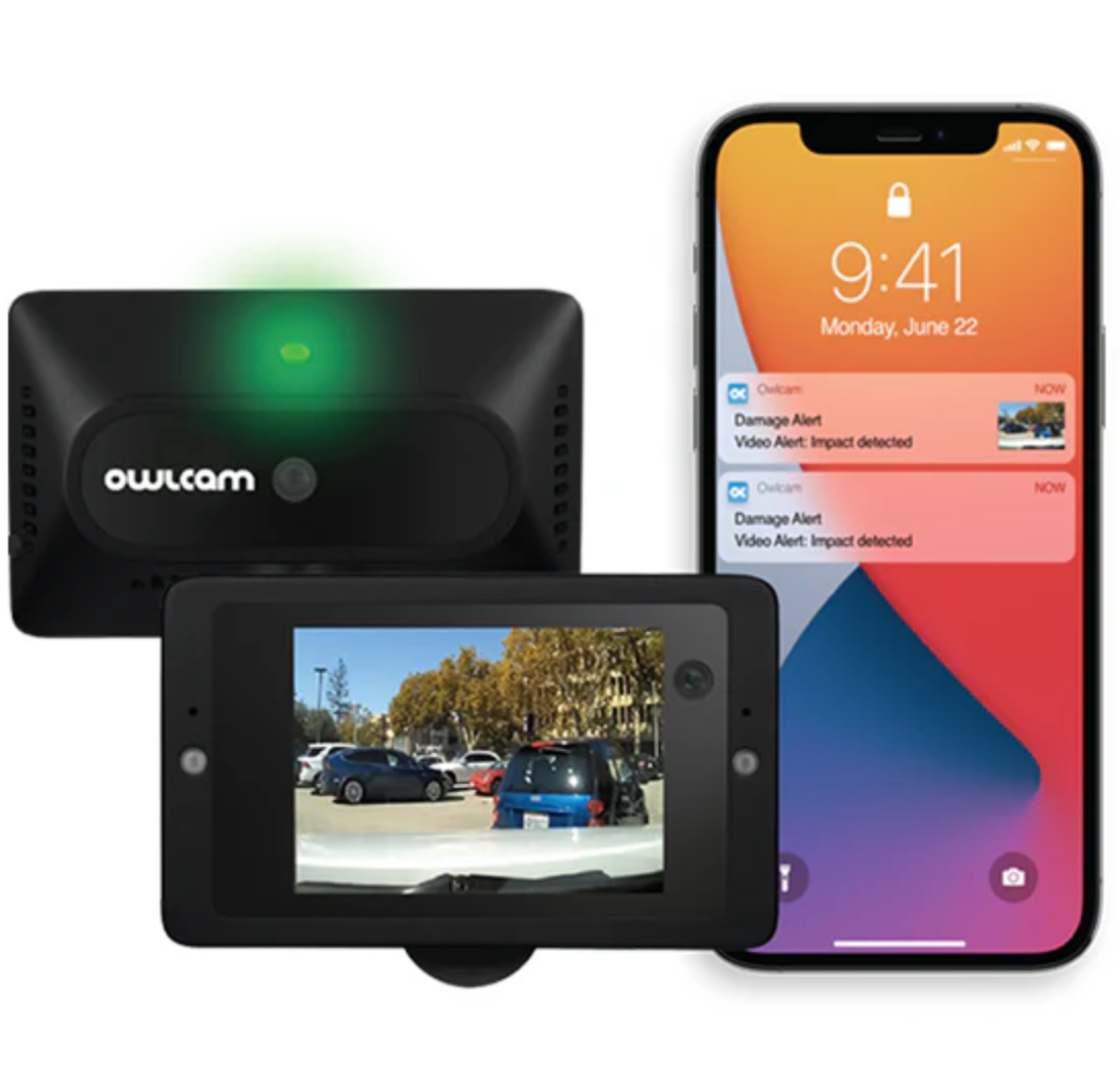 OwlCam 5.0 Dash Cam - Records Inside & Out 24/7 - Legends Auto Parts