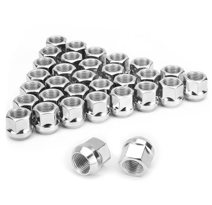 14x2.0 Open End Acorn Lug Nuts - For Truck/SUV Wheel Spacer to Wheel Hub Application - Legends Auto Parts