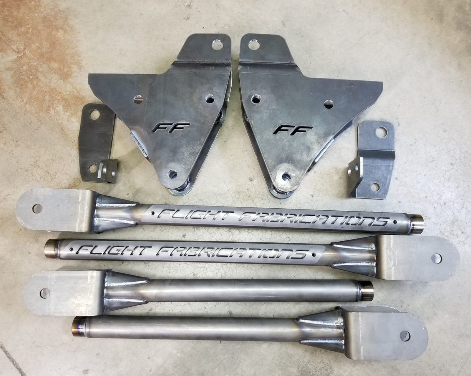 FlightFab 2014-2024 RAM 2500/3500 Front 4-Link Kit - Legends Auto Parts