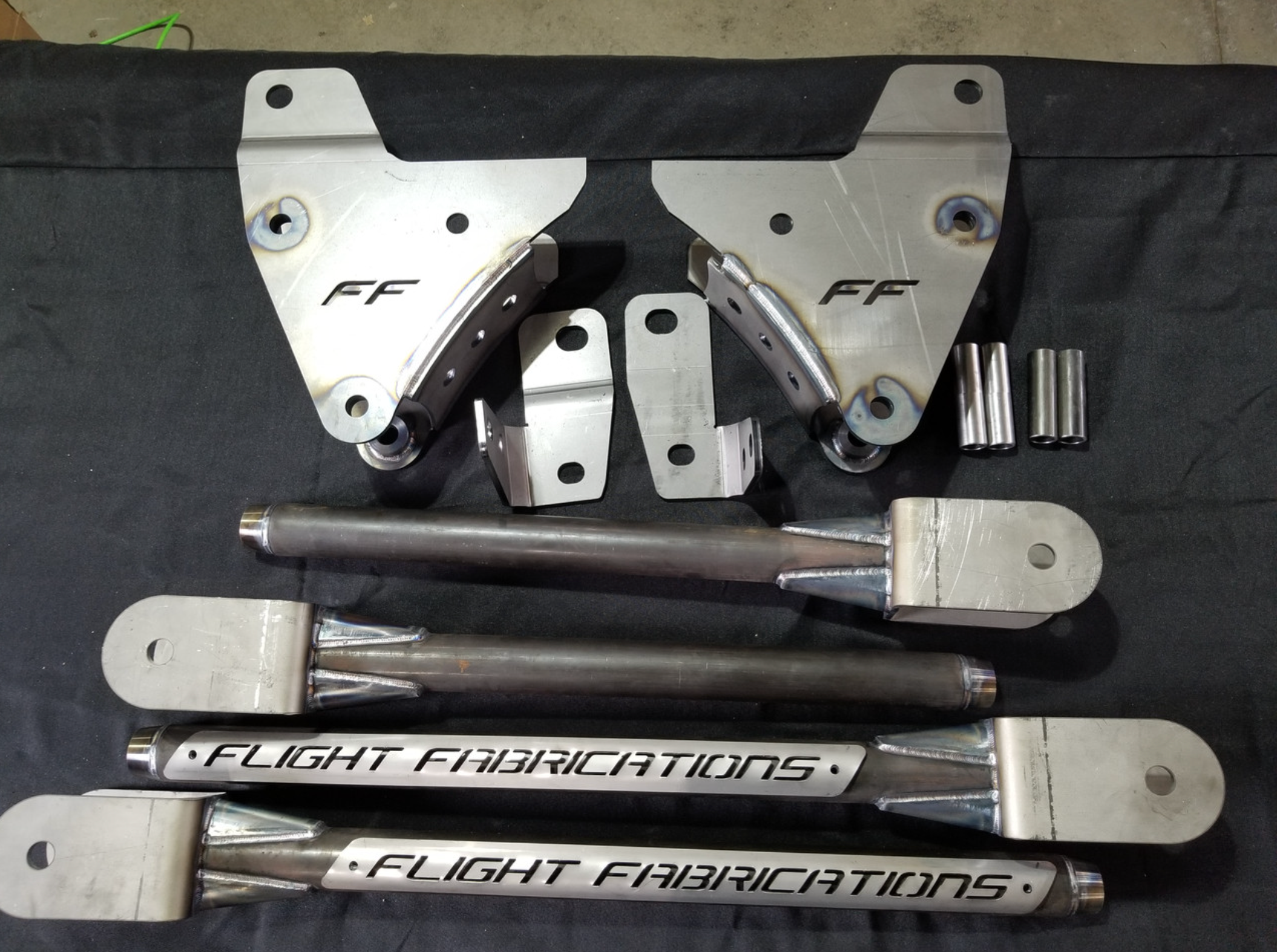 FlightFab 2014-2024 RAM 2500/3500 Front 4-Link Kit - Legends Auto Parts