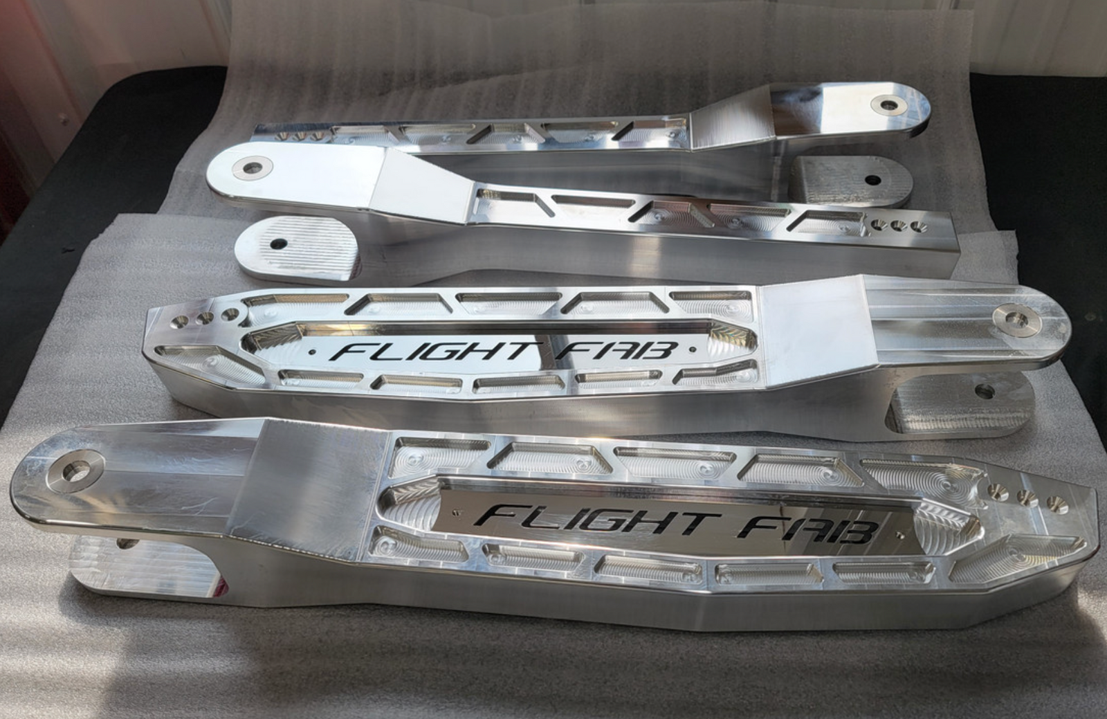 FlightFab 2014-2024 RAM 2500/3500 Billet Aluminum Front 4-Link Kit (Series II) - Legends Auto Parts