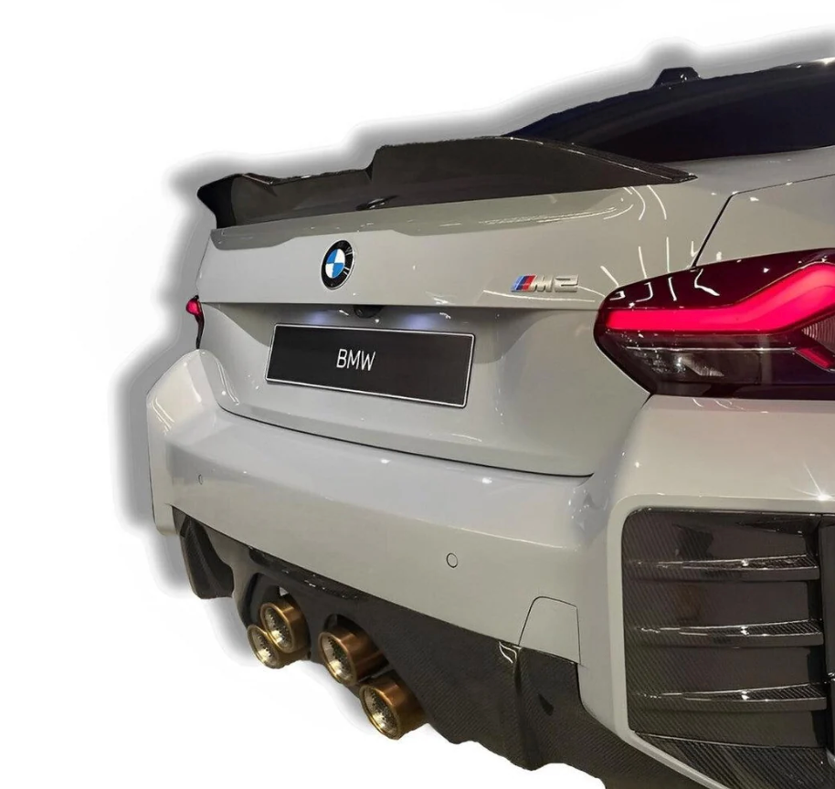 MP Style Carbon Fiber Trunk Spoiler - BMW G87 M2 & G42 2 Series - Legends Auto Parts