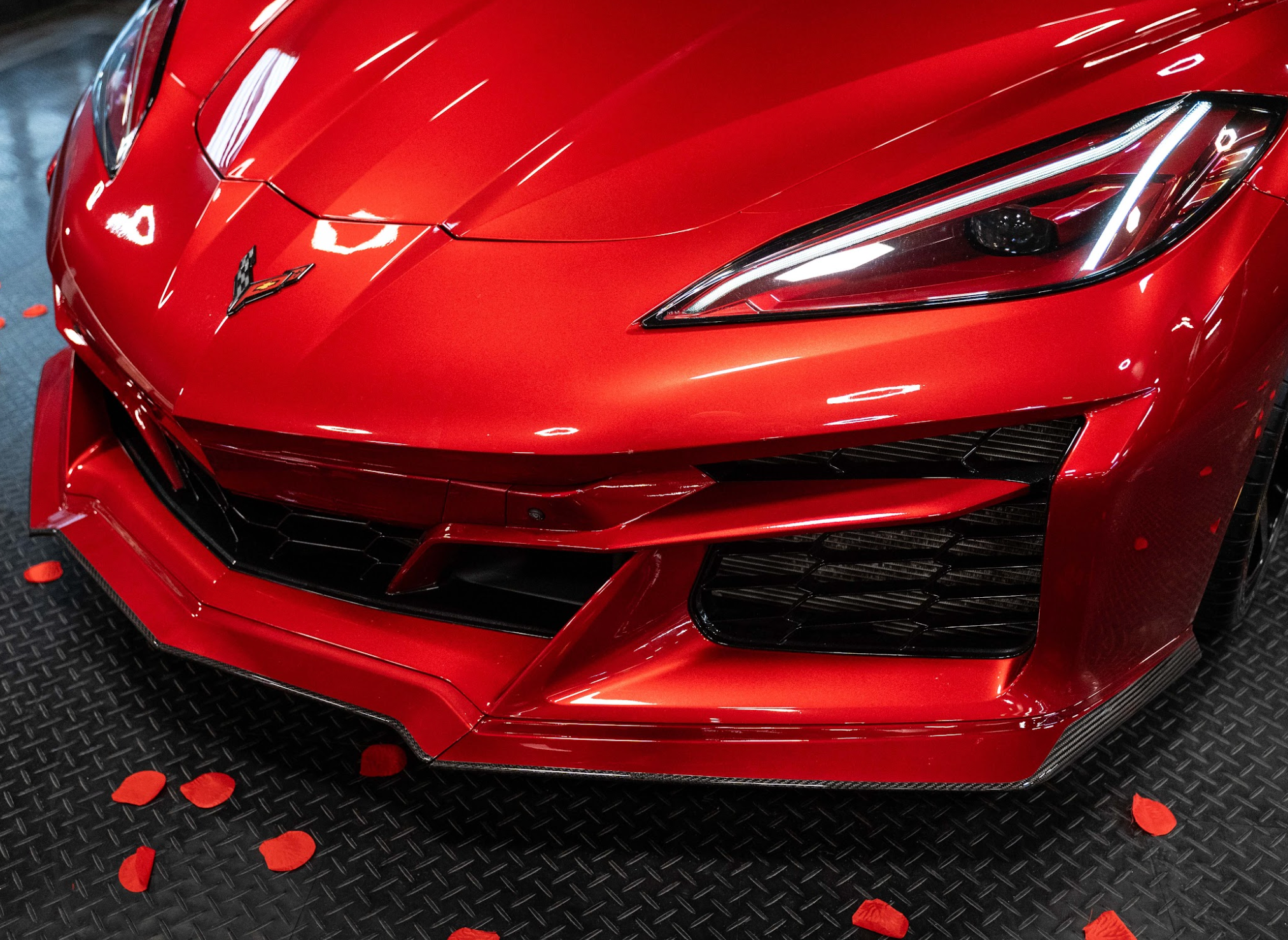 RSC Corvette C8 | Z06 | E -Ray "GTZ" Front Splitter | Carbon Fiber - Legends Auto Parts