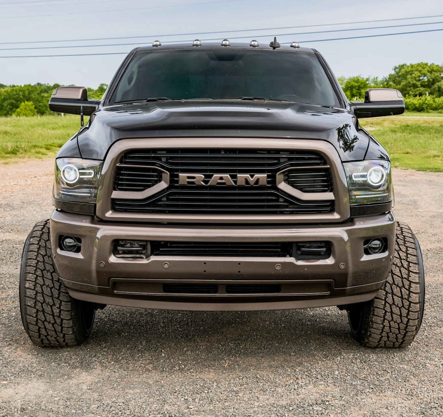 2010-2018 to 2018 RAM 2500/3500 OEM Grille Conversion - Custom Painted - Legends Auto Parts