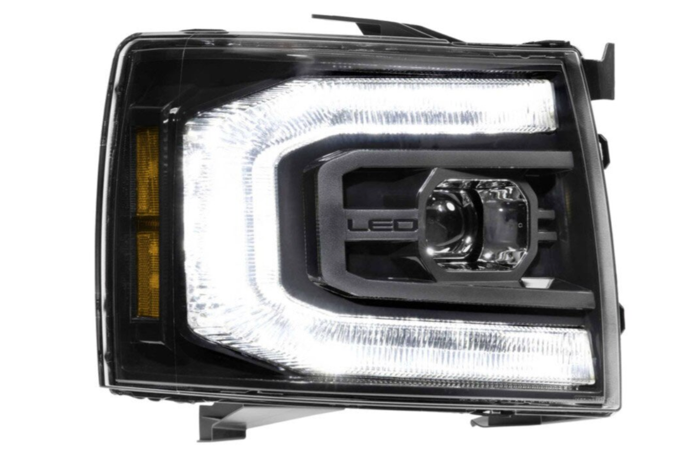 2007-2013 Chevrolet Silverado 1500/2500/3500 Morimoto XB LED Headlights - Legends Auto Parts