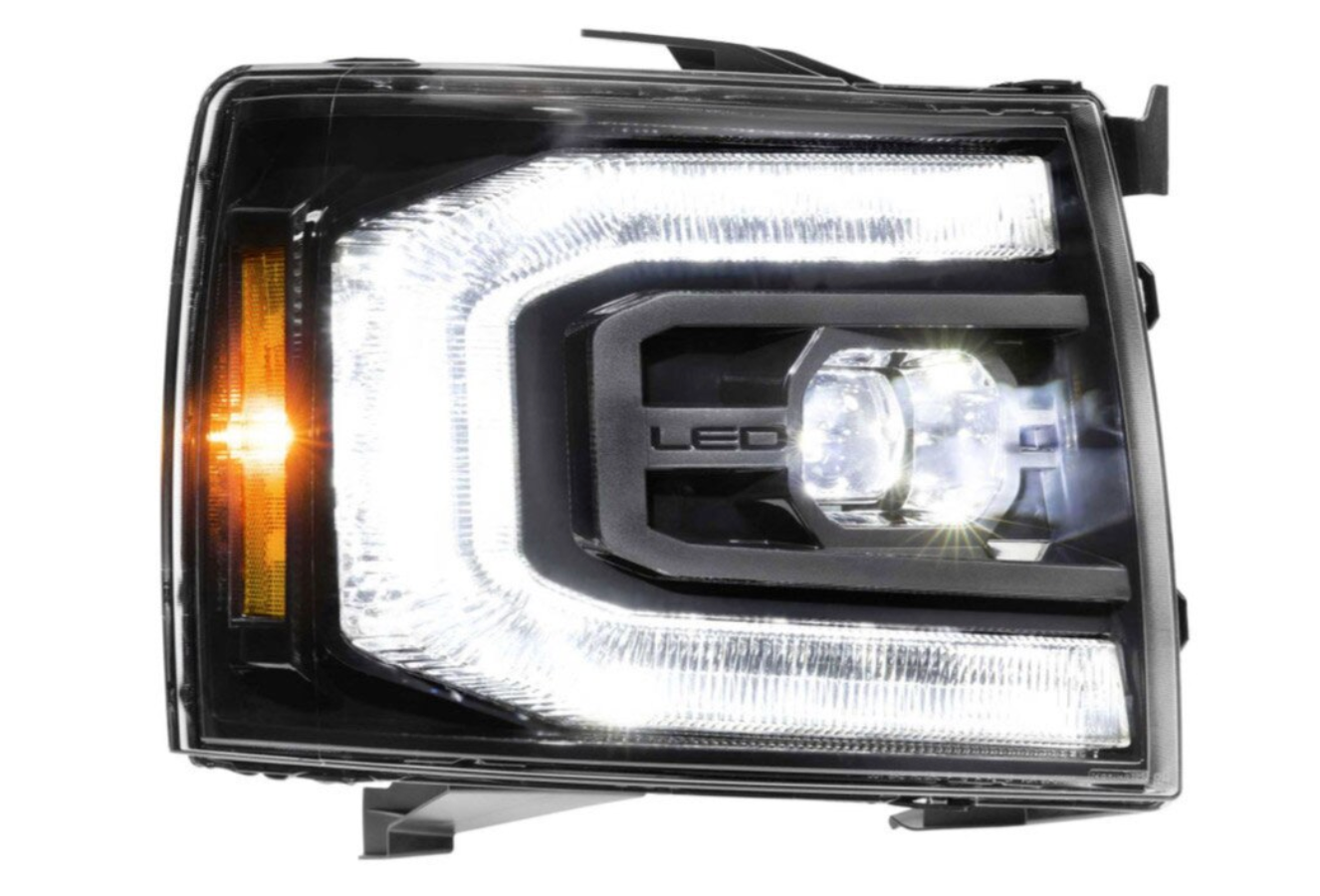 2007-2013 Chevrolet Silverado 1500/2500/3500 Morimoto XB LED Headlights - Legends Auto Parts