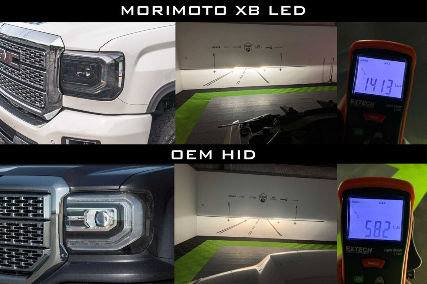 2014-2018 GMC Sierra 1500 Morimoto XB LED Headlights - Legends Auto Parts