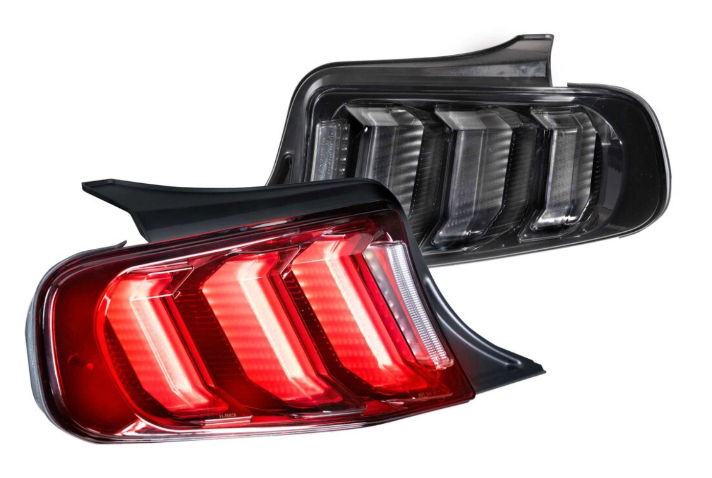 2013-2014 Ford Mustang Morimoto XB LED FACELIFT Tail Lights (Smoked) - Legends Auto Parts