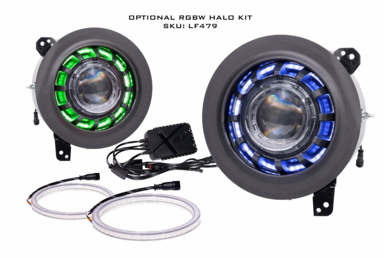 2018-2024 JEEP Wrangler Morimoto Super7 LED Headlights - Legends Auto Parts