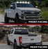 2017-2024 Ford SuperDuty RECON Smoked White LED Cab Lights (Replaces Factory Cab Lights) - Legends Auto Parts