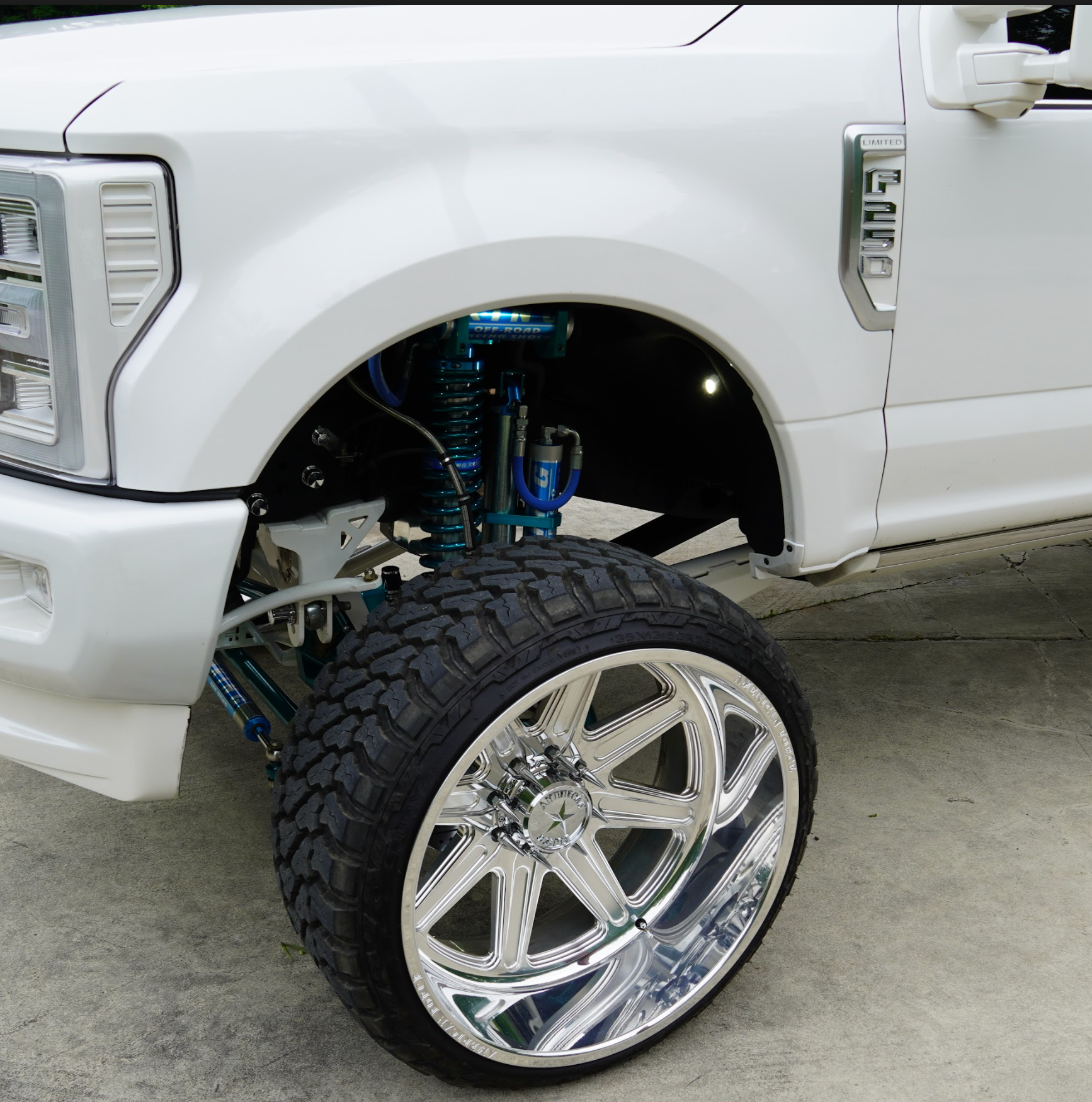 2017-2024 Ford SuperDuty PMF Suspension ALPHA 7" Lift Kit - Legends Auto Parts