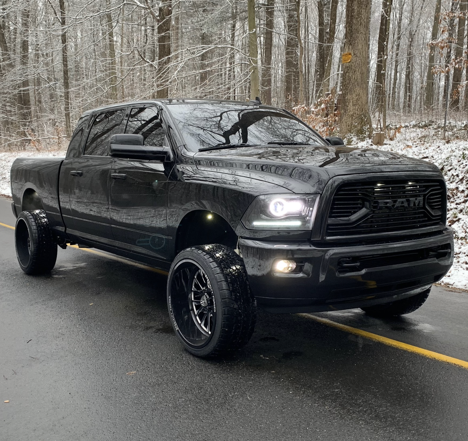 2010-2018 to 2018 RAM 2500/3500 OEM Grille Conversion - Custom Painted - Legends Auto Parts