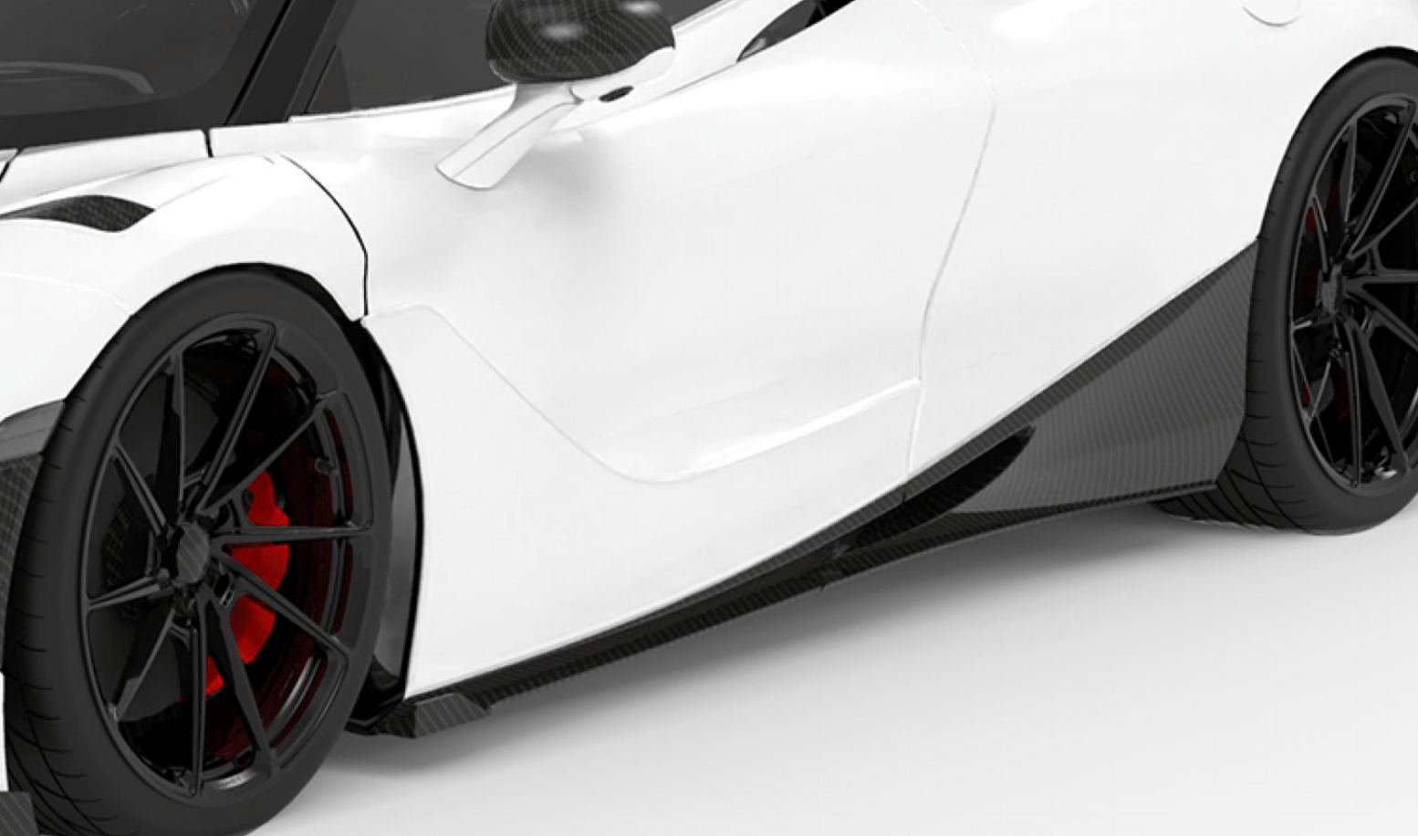 McLaren 720S-Side Skirts - Legends Auto Parts