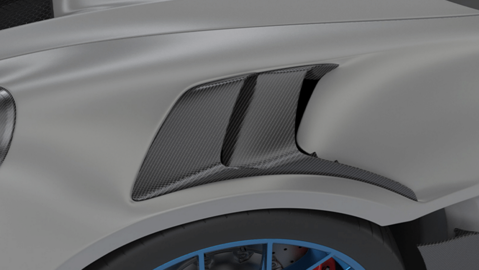 Porsche 991.2 GT2 RS-Fender Vents