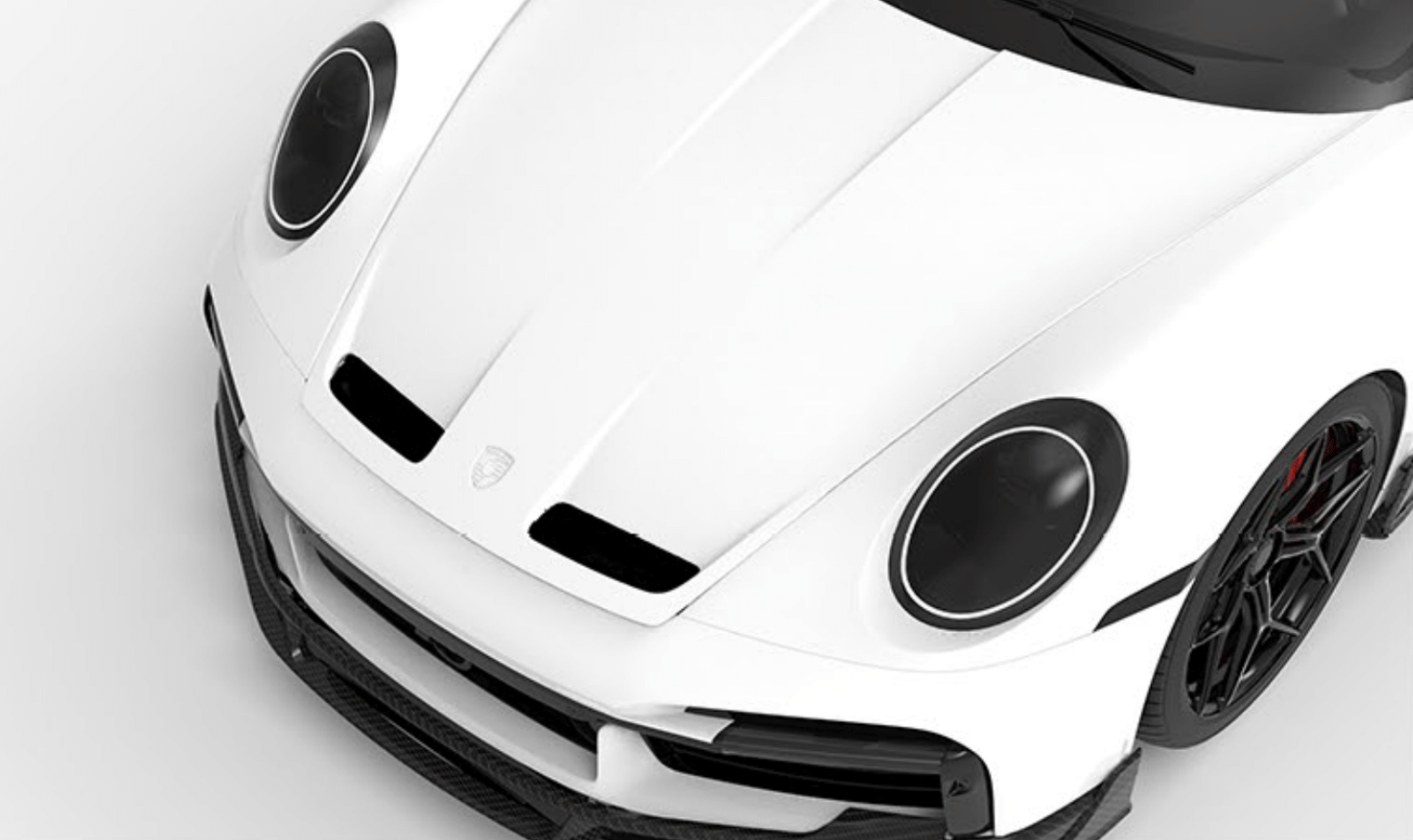 Porsche 992 Turbo S-Front Hood - Legends Auto Parts