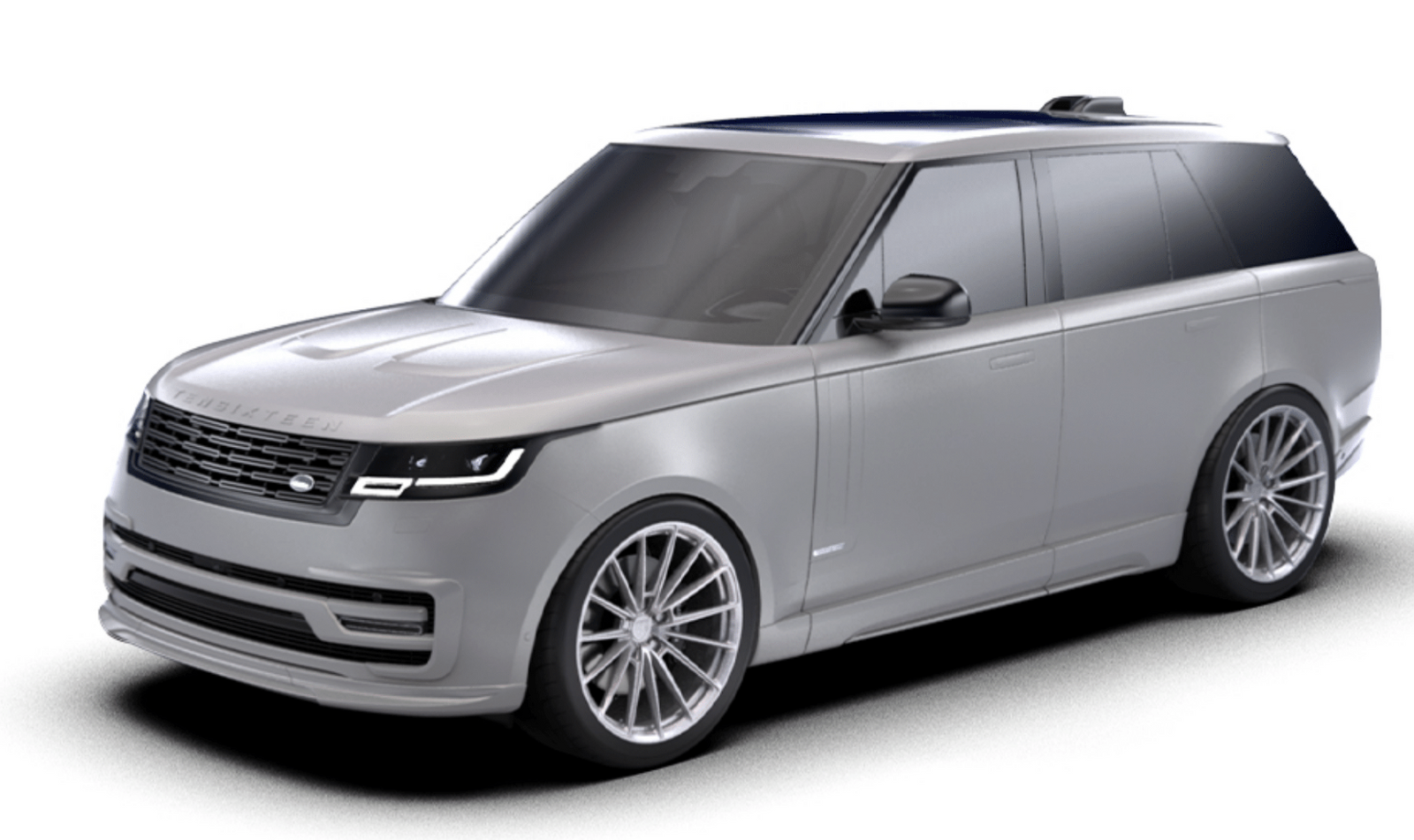 Range Rover Vogue LWB-Narrowbody Kit (includes Front Lip, Front Bumper Insert, LWB Side Skirts, Rear Diffuser with Dummy Tips, Roof Spoiler)