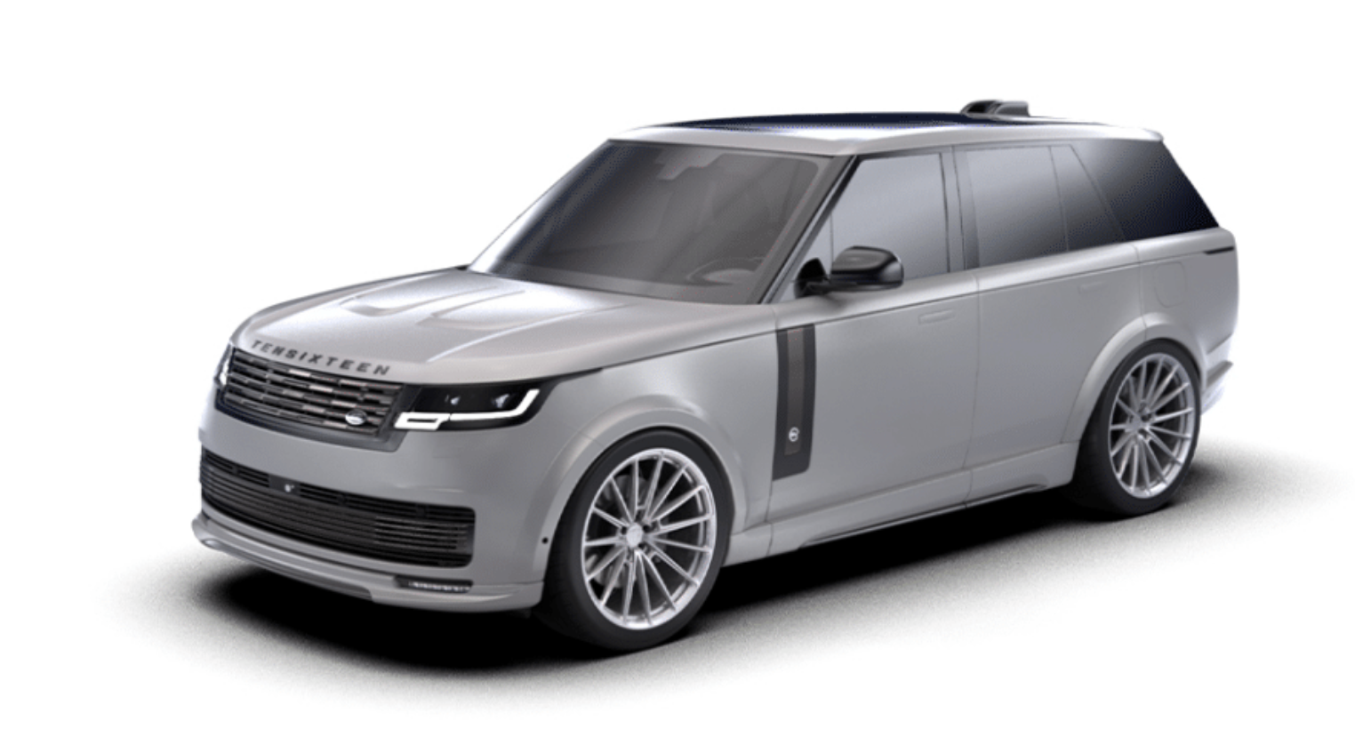 Range Rover Vogue SV LWB-Full Body Kit (includes SV Front Lip, Fender Arches, Side Skirts, Rear Diffuser with Dummy Tips, Roof Spoiler)