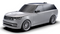 Range Rover Vogue SWB-Narrowbody Kit (includes Front Lip, Front Bumper Insert, SWB Side Skirts, Rear Diffuser with Dummy Tips, Roof Spoiler)