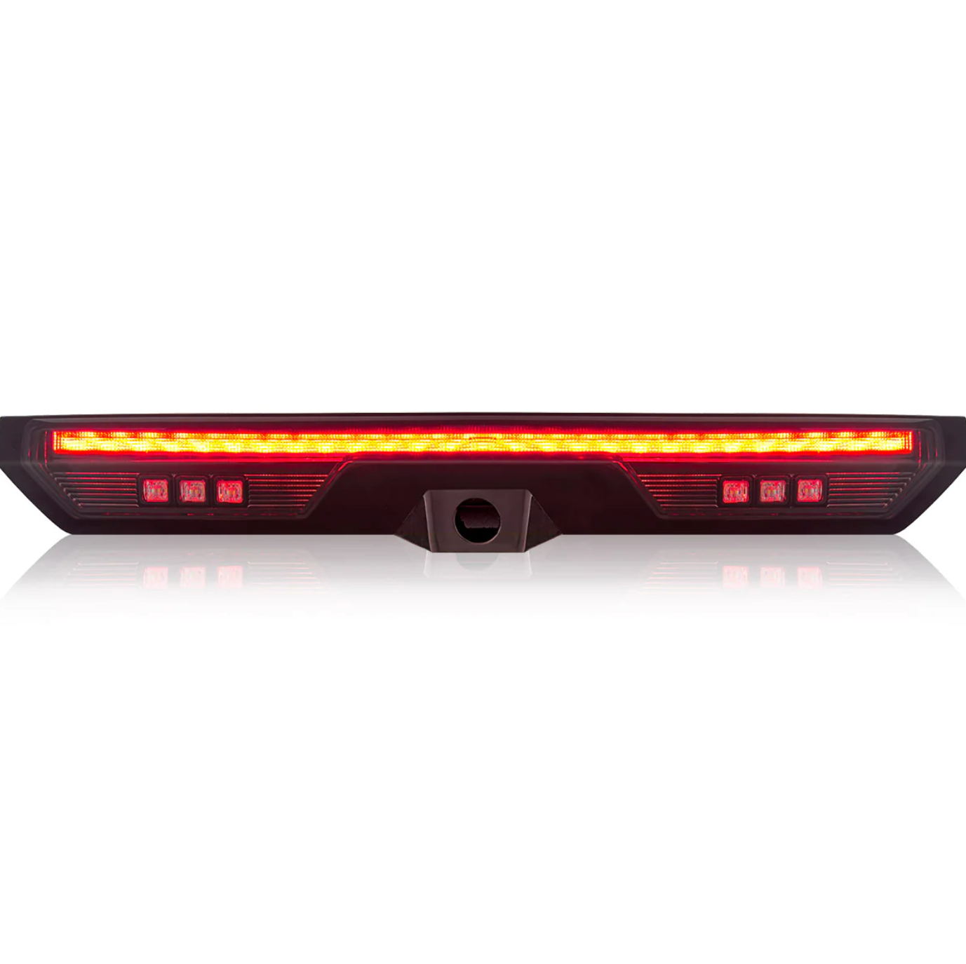 2020-2024 GMC/Chevrolet 1500/2500/3500 Smoked LED Third Brake (For Models WITH 1 Cargo Bed Camera) - Legends Auto Parts