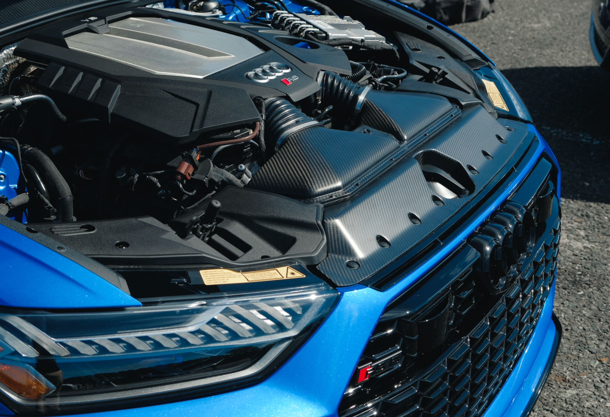 Unitronic - Carbon Fiber Intake & Turbo Inlets for C8 RS 6/RS 7 Matte Carbon - Legends Auto Parts