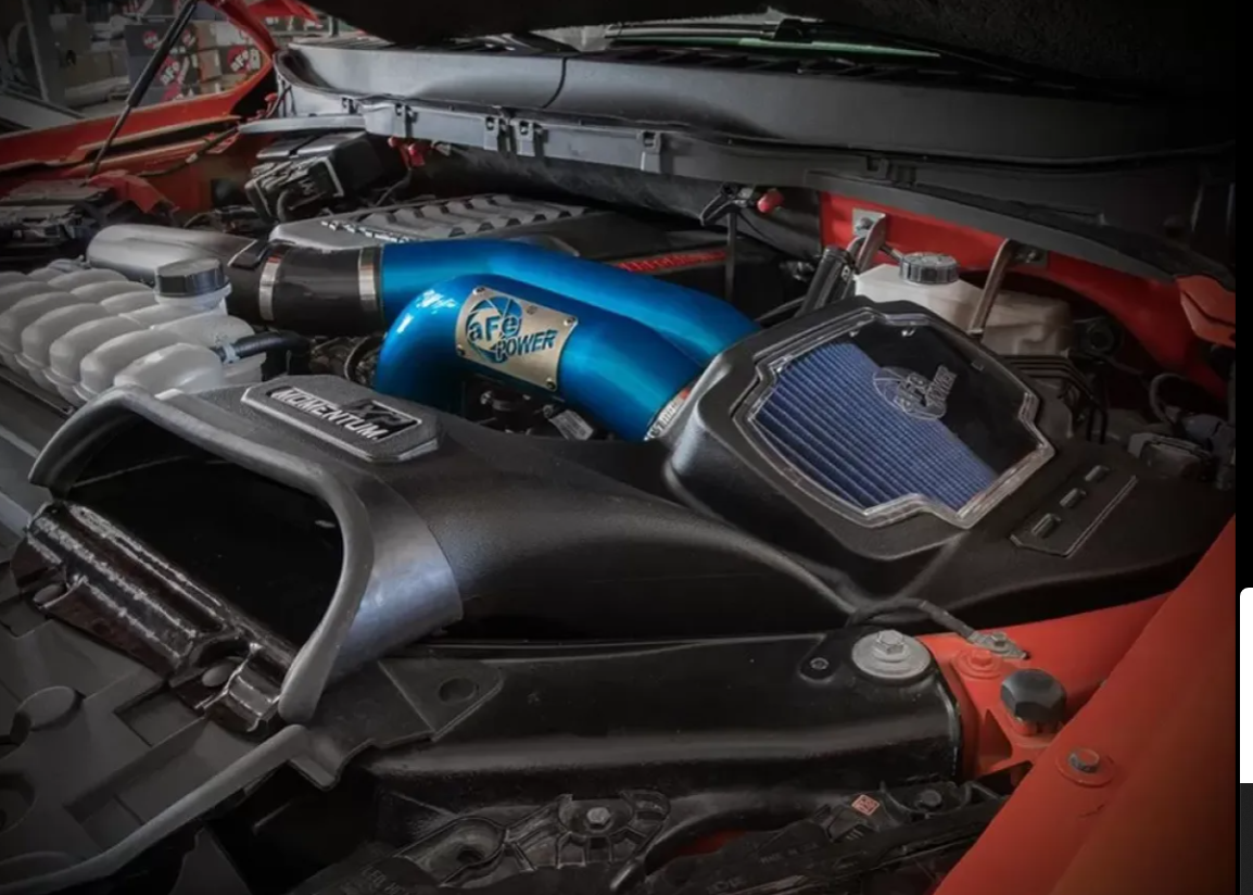 aFe Power Momentum XP Cold Air Intake System (Blue) with Pro 5R Filter Ford Raptor V6 3.5L 2021-2025 - Legends Auto Parts