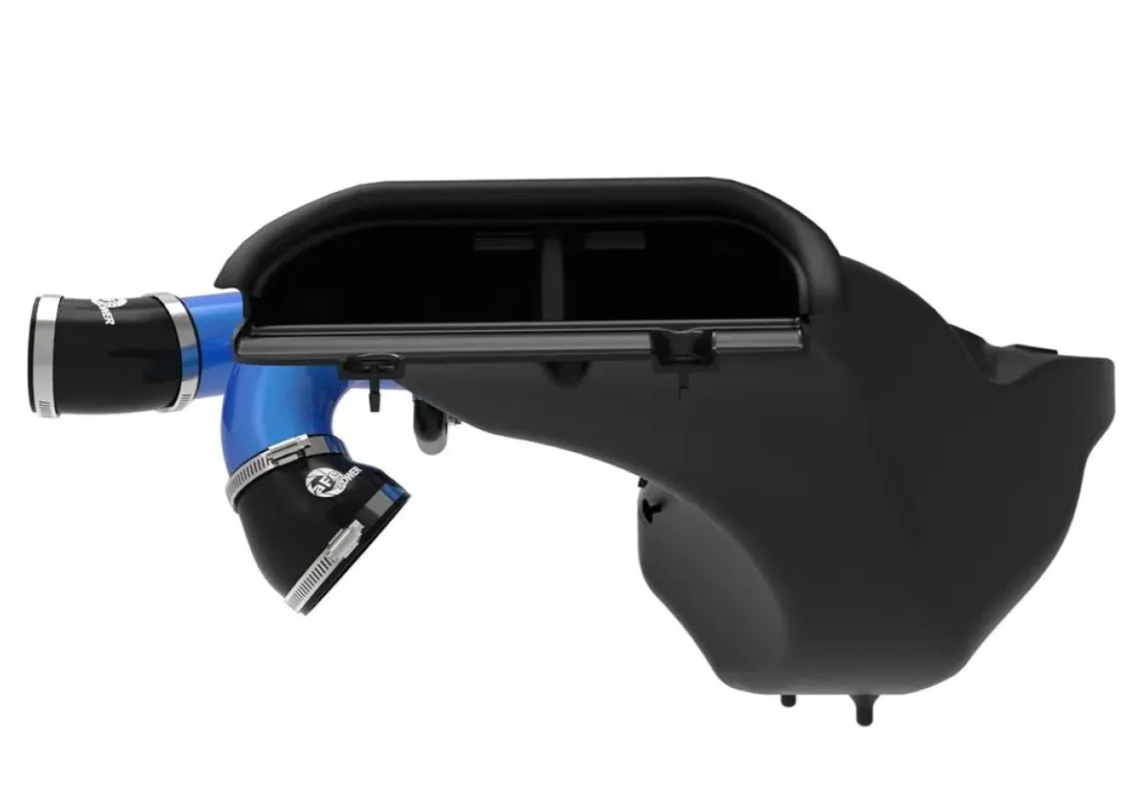 aFe Power Momentum XP Cold Air Intake System (Blue) with Pro 5R Filter Ford Raptor V6 3.5L 2021-2025 - Legends Auto Parts