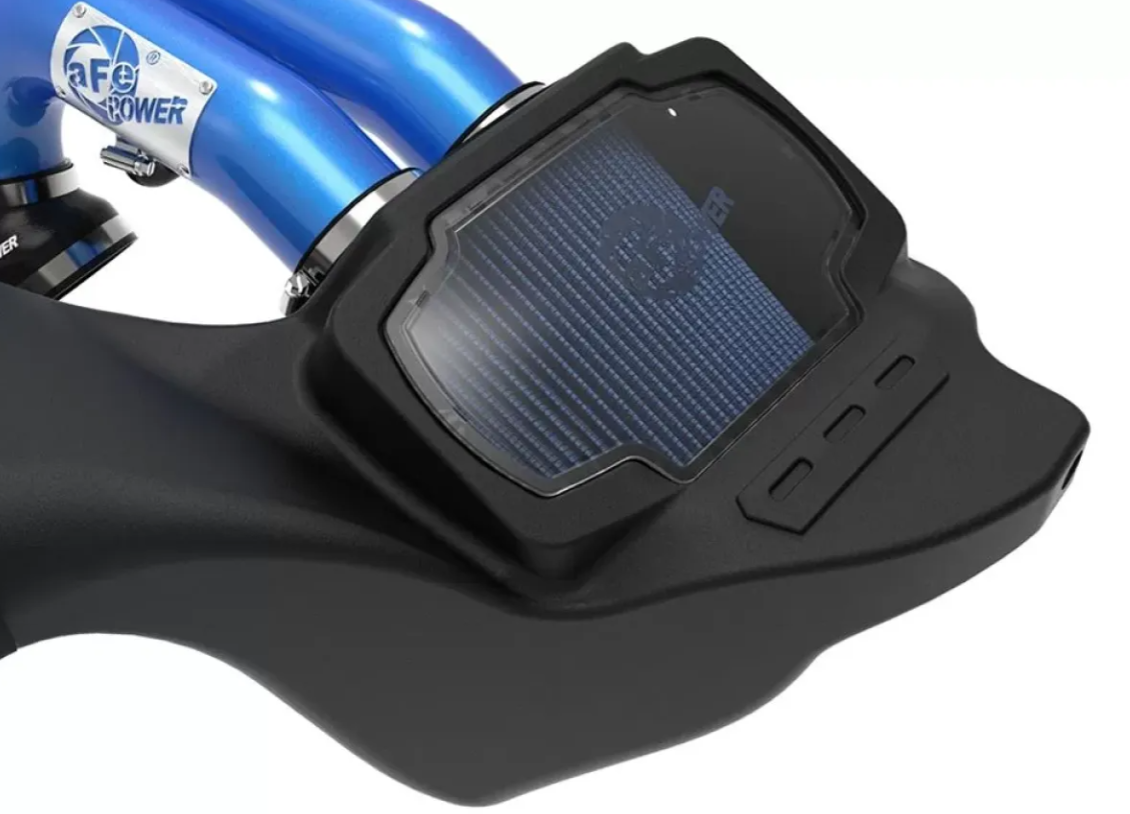 aFe Power Momentum XP Cold Air Intake System (Blue) with Pro 5R Filter Ford Raptor V6 3.5L 2021-2025 - Legends Auto Parts