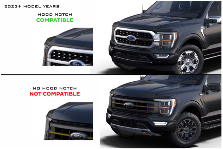 Morimoto - Ford F-150 (21-23) XBG LED DRL Grille - Legends Auto Parts