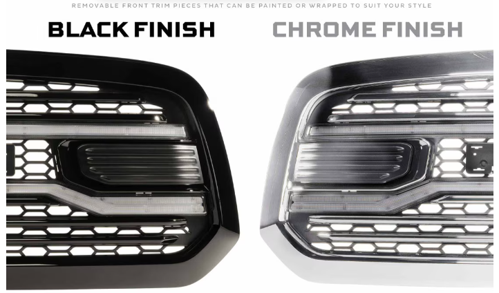 Morimoto - Dodge Ram 1500 (13-18) XBG LED DRL Grille - Legends Auto Parts