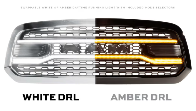 Morimoto - Dodge Ram 1500 (13-18) XBG LED DRL Grille - Legends Auto Parts