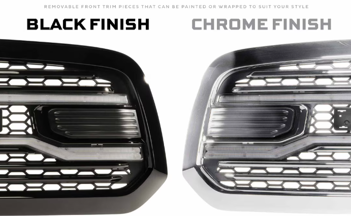 Morimoto - Dodge Ram HD (13-18) XBG LED DRL Grille - Legends Auto Parts