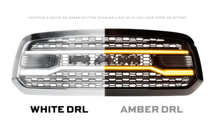 Morimoto - Dodge Ram HD (13-18) XBG LED DRL Grille - Legends Auto Parts