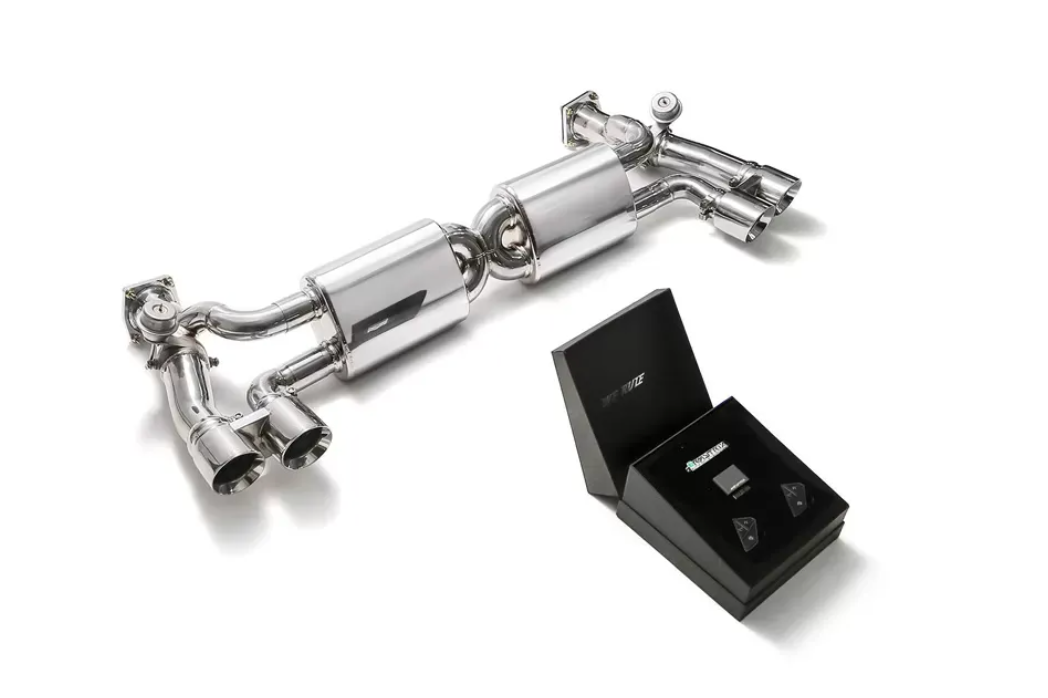 Armytrix - Valvetronic Exhaust System Porsche 991.2 Turbo - Legends Auto Parts
