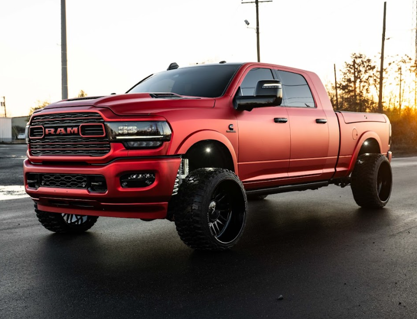 2024 Dodge Ram 2500 Limited - American Force Vibrant Wheels Pre-Mounted on Fury Country Hunter M/T Tires - Legends Auto Parts
