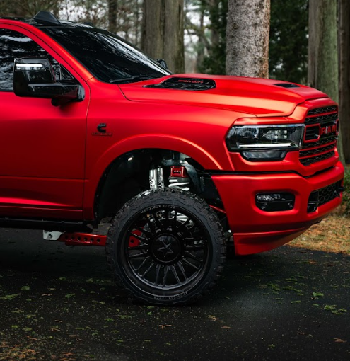2024 Dodge Ram 2500 Limited - American Force Vibrant Wheels Pre-Mounted on Fury Country Hunter M/T Tires - Legends Auto Parts