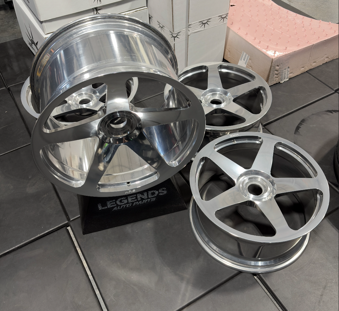 HRE 305M Wheels in POLISHED for 2023+ Porsche 992 GT3RS - Used - READY TO SHIP