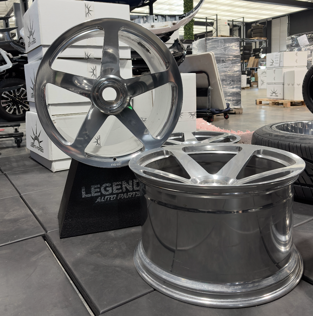 HRE 305M Wheels in POLISHED for 2023+ Porsche 992 GT3RS - Used - READY TO SHIP