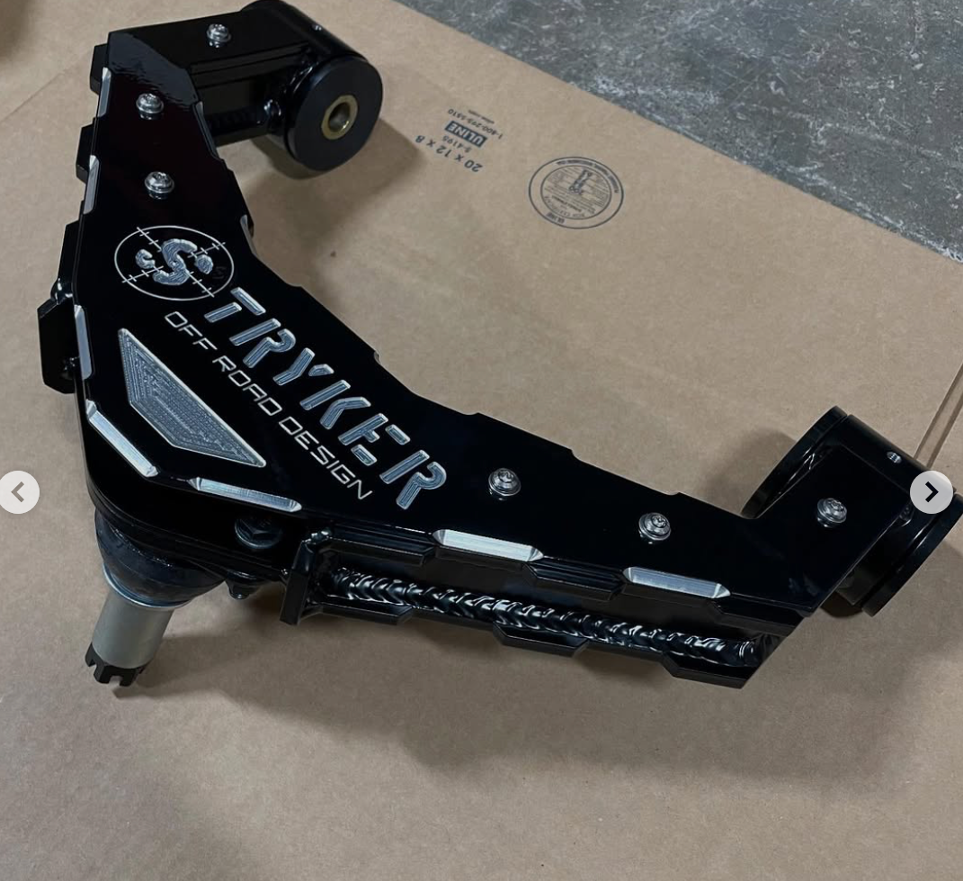 2020-2025 GMC/CHEVROLET 2500/3500 STRYKER STEALTH SERIES UPPER CONTROL ARMS - Legends Auto Parts