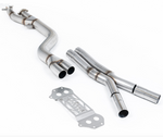 Milltek Single 102mm Non-Resonated Mid-Pipe WITH X-PIPE for BMW G8X M3 & M4 - Legends Auto Parts