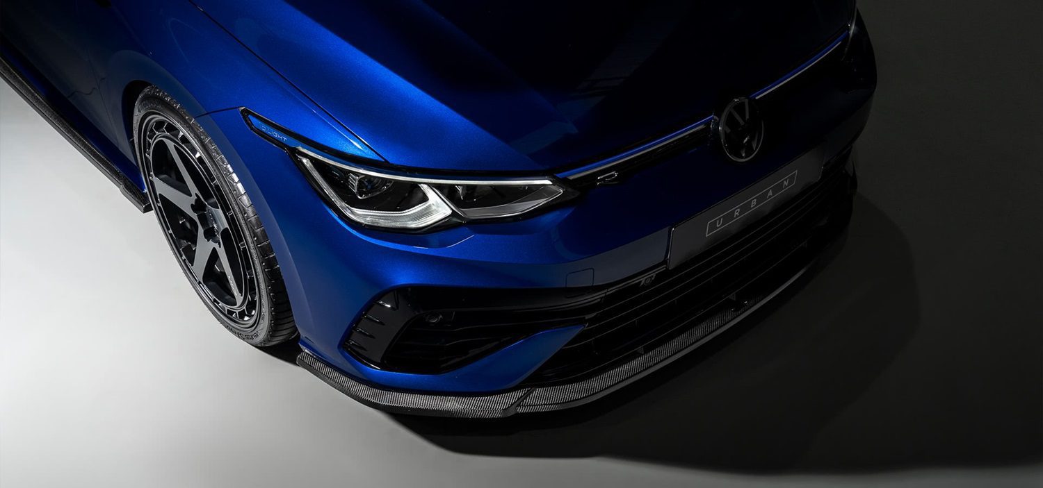 Urban Automotive Carbon Front Splitter for MK8 Volkswagen Golf R - Legends Auto Parts