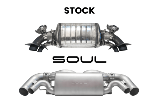Soul Performance - Porsche 992.2 Carrera Valved Exhaust System - Legends Auto Parts