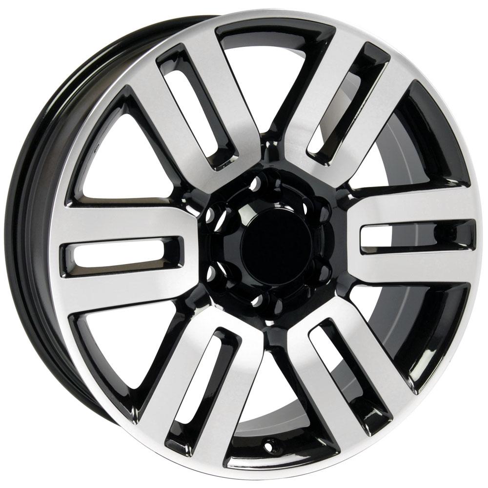 OE TY10 Wheels - Gloss Black Machined