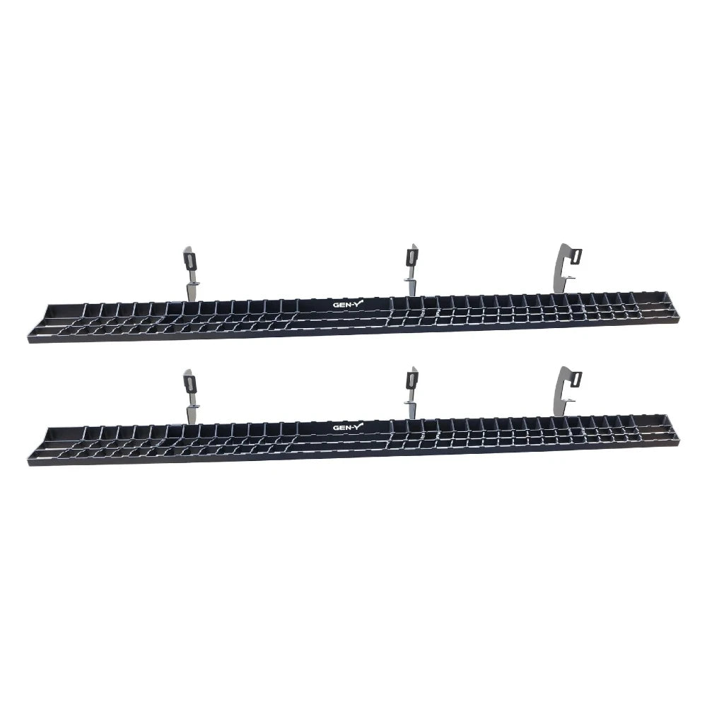 GEN-Y Hitch Running Boards Ford/Ram/GM F150/F250/F350 1500/250D/3500